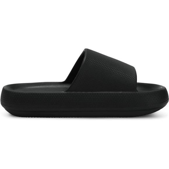 Pillow Slippers Non-Slip Soft Thick Sole Indoor and Outdoor Slides - Picture 4 of 6